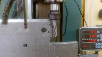 Reducing the interlock plate.