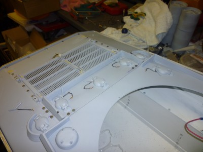 Engine covers fitted