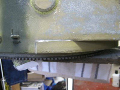 Slot cut for weld