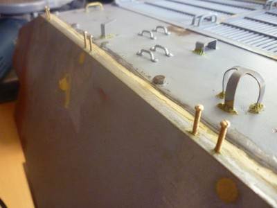 Bolts for rear storage