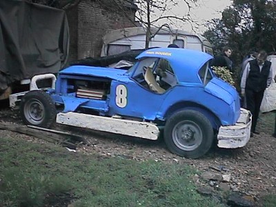 This was his Stock car he used to compete with.