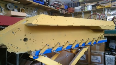 I have touched in the awkward and hard to get at areas around the suspension arms with TS3 spray paint, again do it now or those wheels will be on and off more times than a toilet light when the squits are in town!