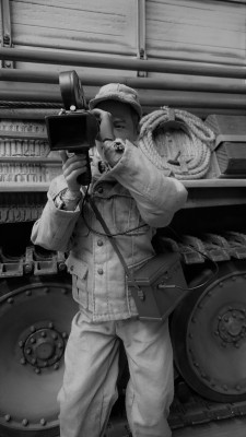 Got this new bloke started and all he wants to do is film every thing