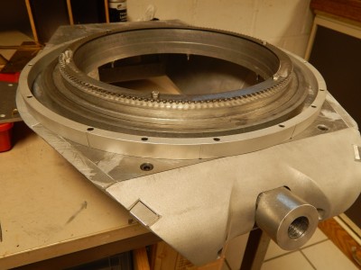armored ring with 20 mm offset to the rotating ring