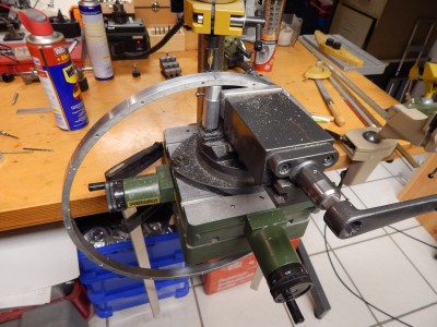 a bit fine tuning of the ring on the mill