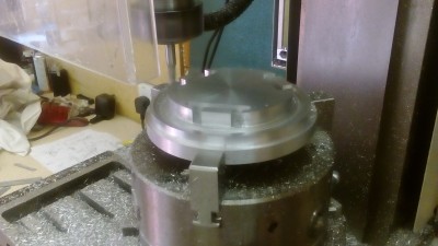 Having DRO on my mill with the rotary table made this job fairly straightforward.