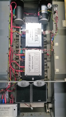 Everything in it's place,easily accessible switches mainly through the engine hatch.