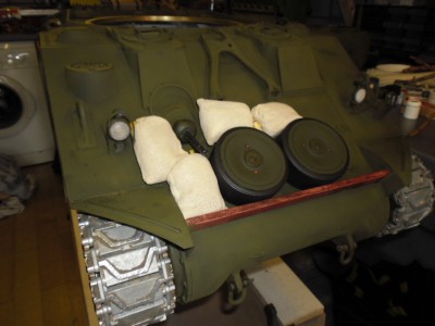 Start of front bits and bats