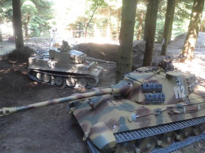 First time - tiger 1 (2003) &amp; Tiger II (2013)