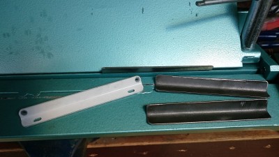 Had to manufacture the missing turret lid brackets using none other than the new bender, so I'm happy.