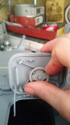 Working loaders hatch