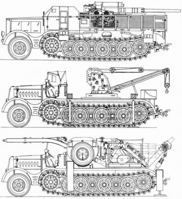 The 88 FLAK 36/37 mounted is a good combo.