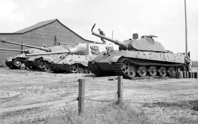 V2 on arrival at Bovington