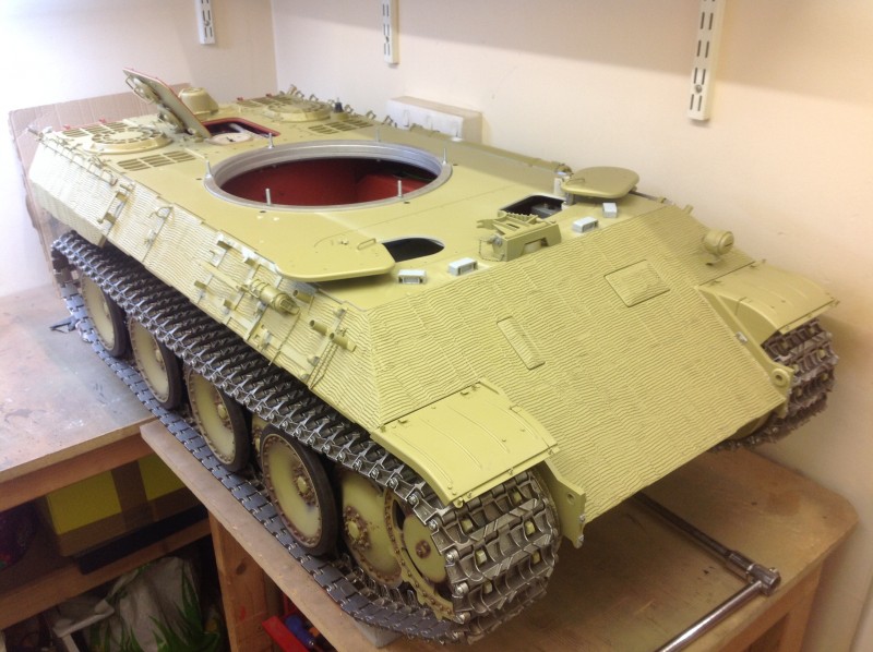 Overall view of the hull