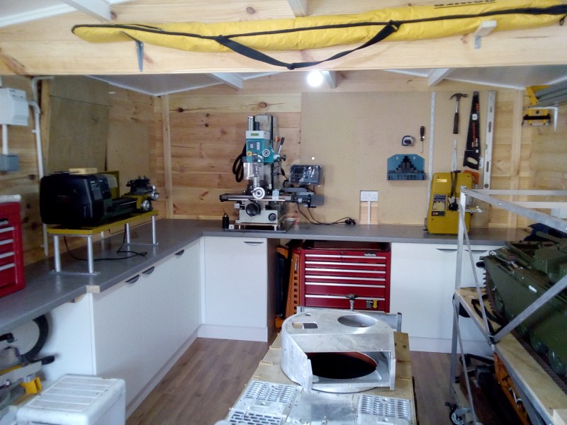 The chop shop area