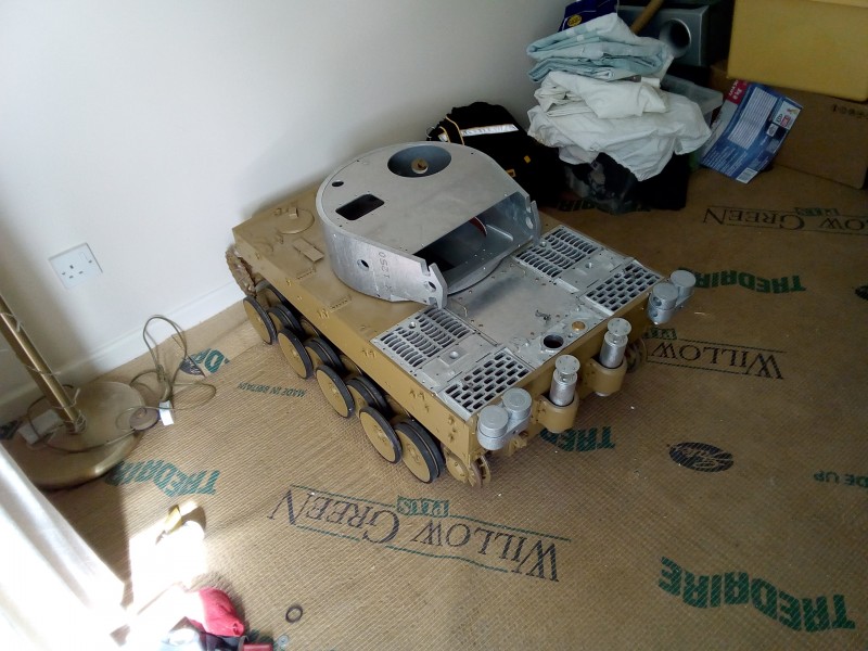 Nearly a years worth of dust to remove after hibernation