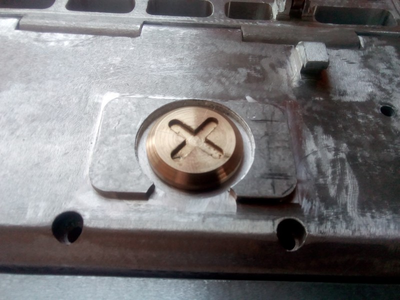 Re machined armortek parts.