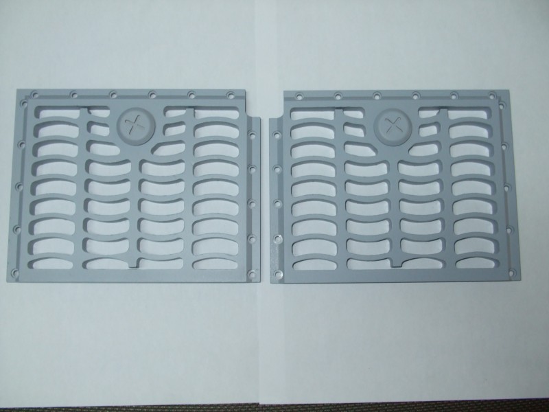 Large grille sections