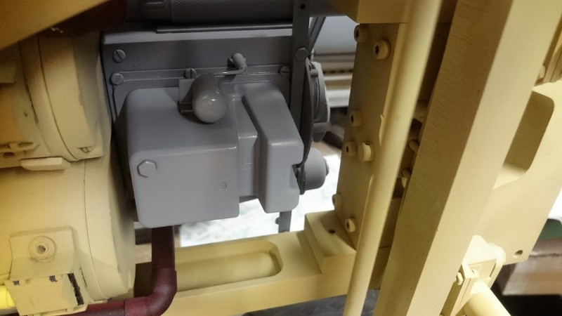 Made a little oil filter, and if you really want to you can unscrew the filter and insert a new filter element, a bit over the top but I had one in stock.