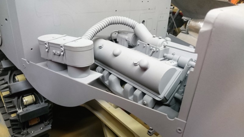 I will use the pencil lines as a guide and once i'm happy with the positions of the various components go ahead and fix them. I am also in the process of installing the two firewall to radiator shroud tie rods