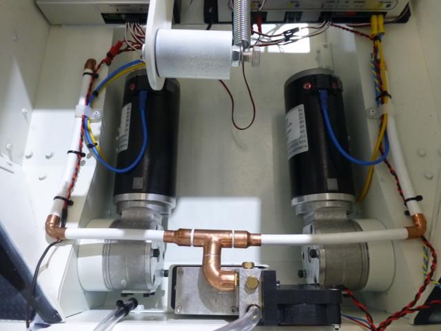 smoker pipes redirected to exit above tracks