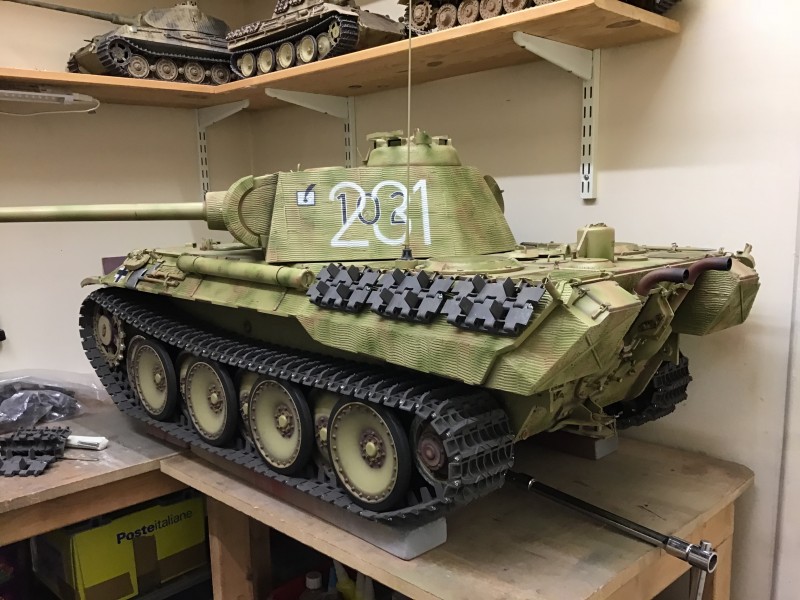 Paint finished and almost ready for delivery