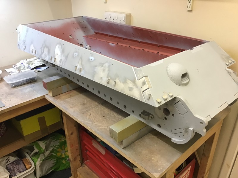 Lots of weld beads to be added.