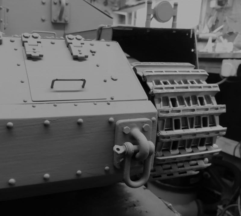 It just ads interest rather than all that lovely Armortek track being hidden away.