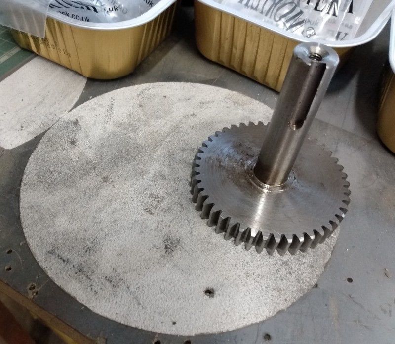 Remember my tip for flattening, use a stick on emery disc.