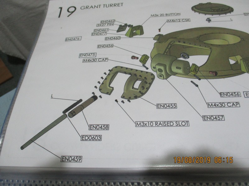 Part number EDO603 is the M/C Gun