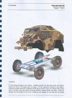 QUAD TRACTOR ON A 222 CHASSIS!