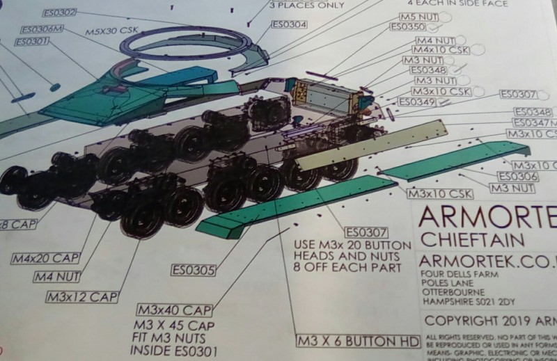 Some of these drawings might seem a bit daunting but just use the open circle, tick that circle when you have correctly identified the parts and just work your way methodically through the page cross those ticks when that part has been fitted.