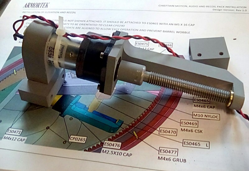 Don't forget the cable tie for the motor wires or the wires could break off at the brush mount over time. Lubricate the bearing surfaces as you go, address any tightness issues as this will affect the smooth operation of the mech which would then look pants.