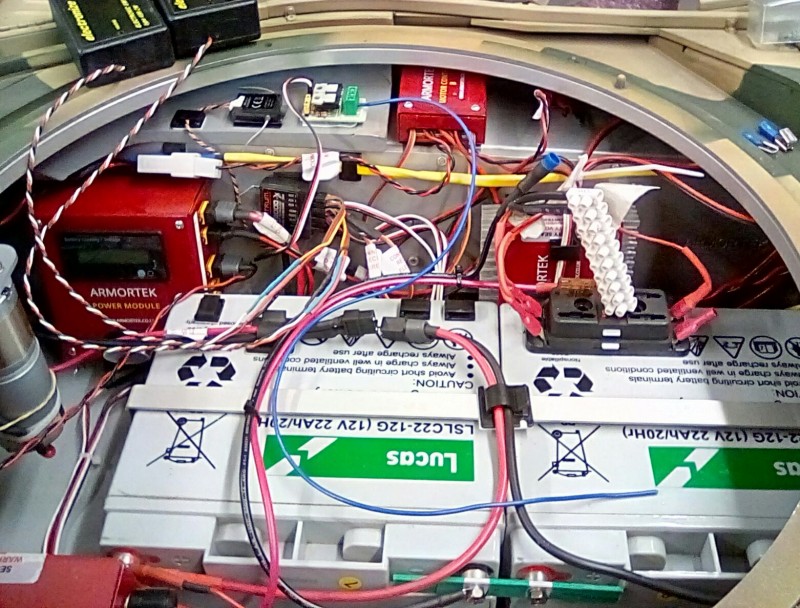 Different rc switches to consider.some proportionate some just switches, extra capacity added for anything that I can't think of right now. Did the Chieftain have the Orange flashing light for road work? Fuse block for the light circuits.