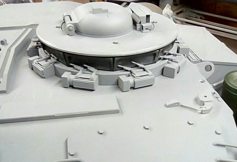 There are fittings to add all over the turret roof.