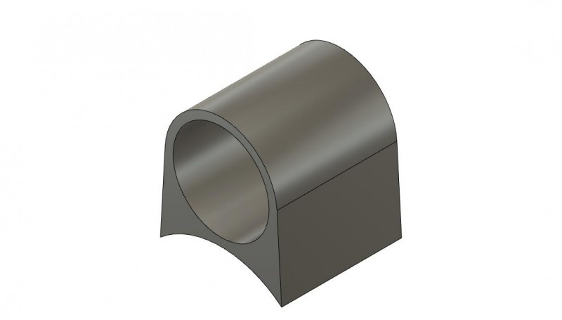 Buffer cylinder bracket long