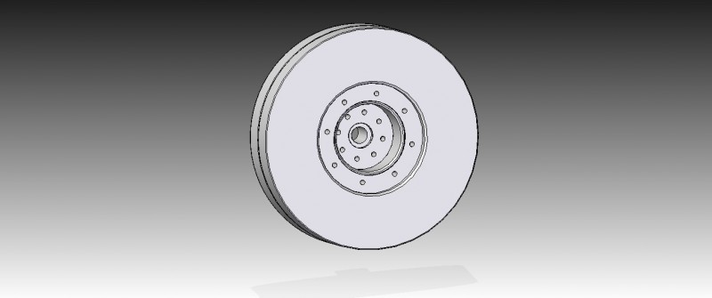 front flywheel