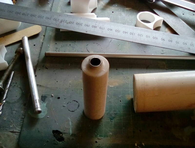 Adding steel sleeves to the cylinders