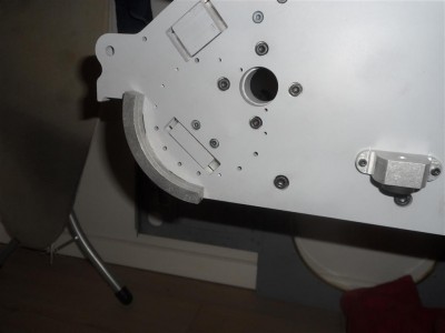 The Armor segment just fit on hull side