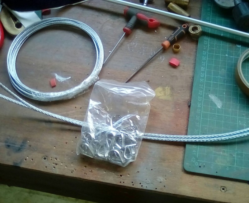 Ive been busy making more correct tow cables, just got the track pulling rope to do.