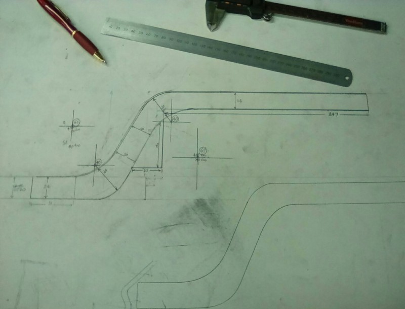 Lots of this malarkey to make patterns and check that my scaling looks correct.