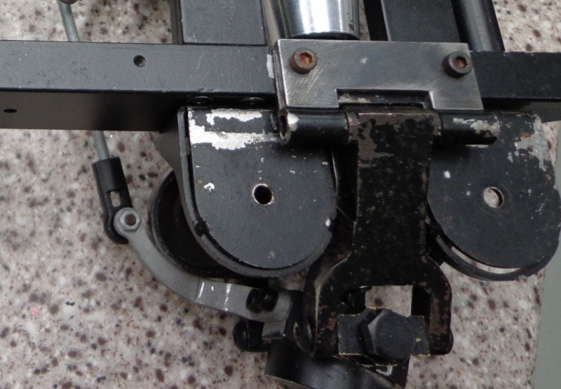 Steering Arm and Top Mount support plate.