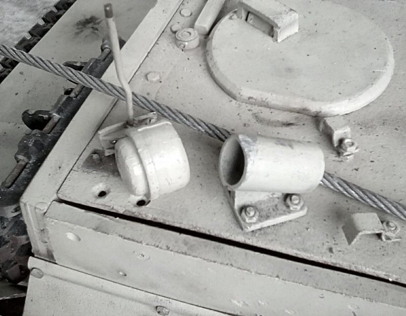 Deck fittings get torn from the threads but can simply be bolted back on.