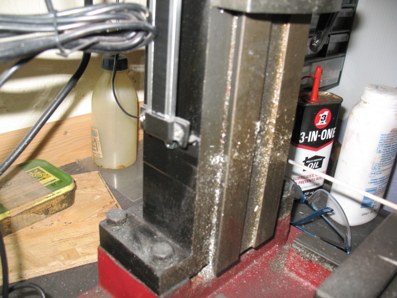Bottom fitting of Z axis