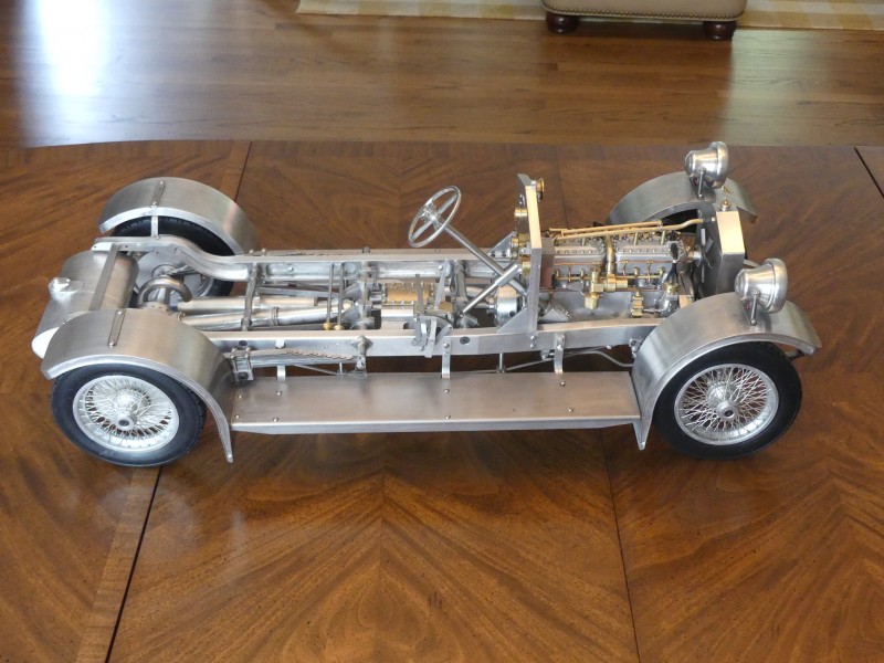Side view of chassis