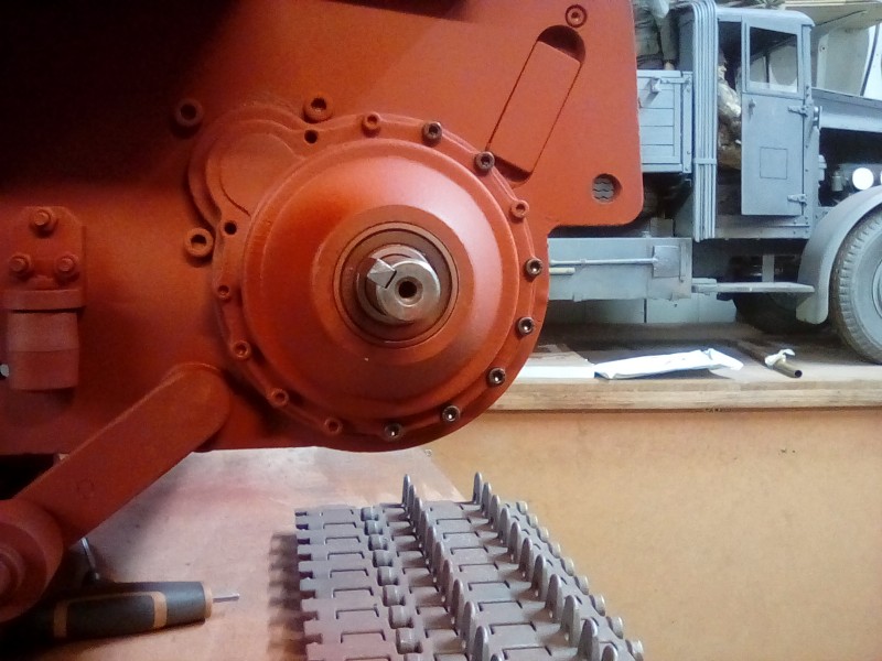 Key steel cut and fitted.