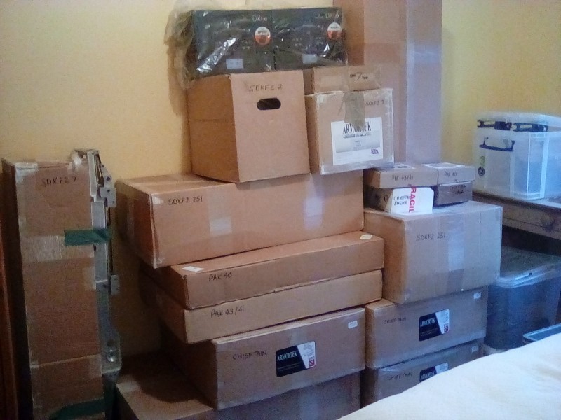 Commission builds awaiting their turn, should keep me busy for a while.