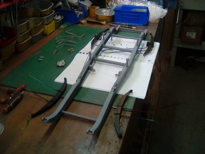 A good days work with a big pile of parts bags to show for it.