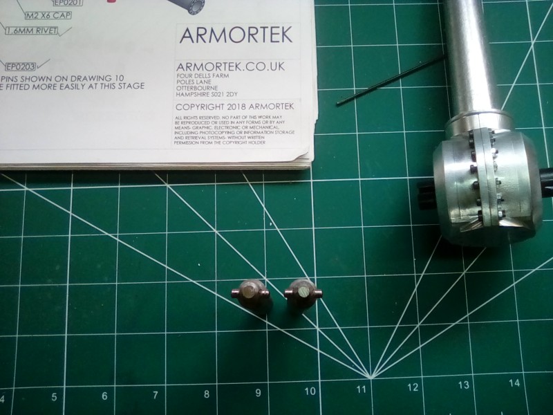 The drive pins are off centre.