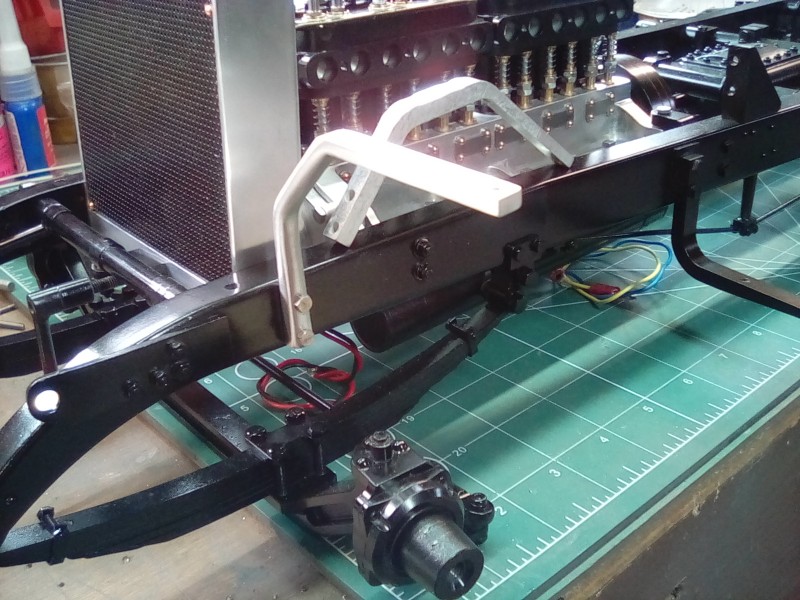 I may need to make the later type fender/head light brackets.